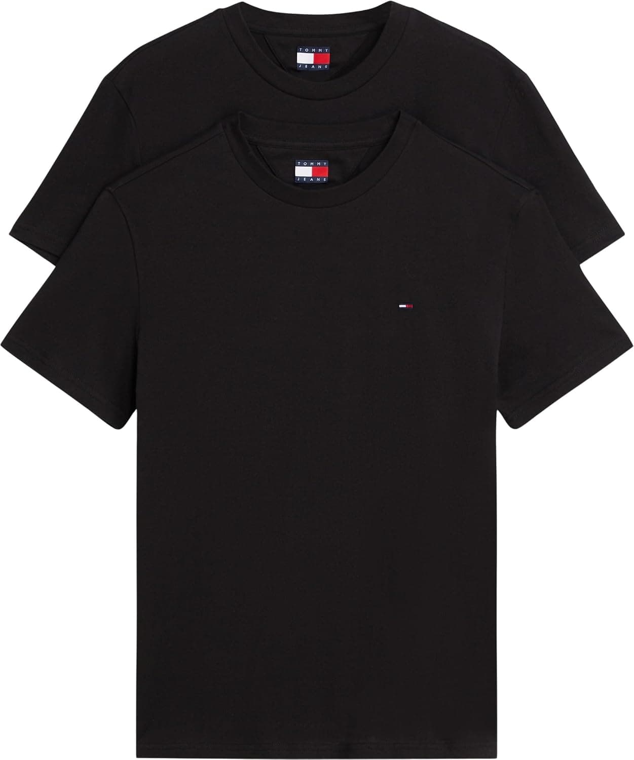 Tommy Jeans TJM XSLIM 2PACK JERSEY TEE EXT T-shirt Erkek