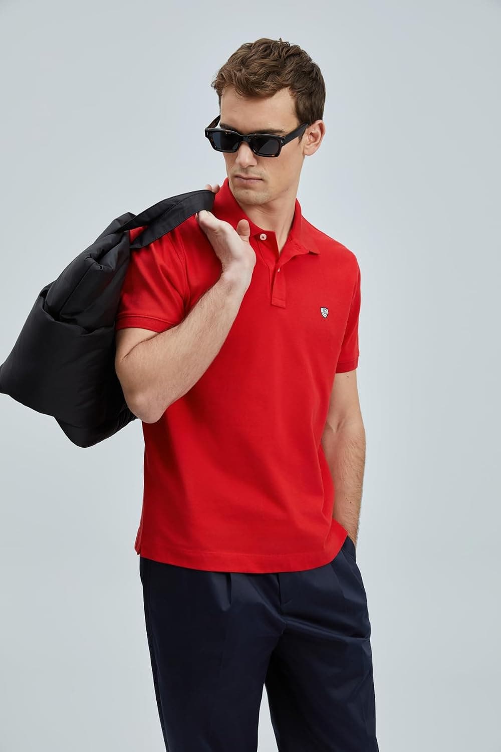 Lufian Laon% 100 Pamuk Comfort Fit Düğmeli Polo Yaka T Shirt Erkek POLO YAKA T SHİRT 111040206
