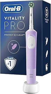 Oral-B Şarjlı/Elektrikli Diş Fırçası Vitality Pro Lila Koruma ve Temizlik