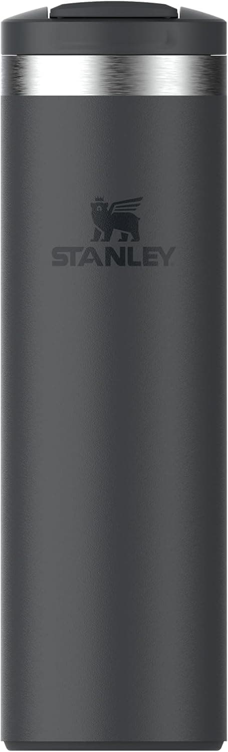 STANLEY The Transit FlipTop Mug Termos 0.47 Litre - Siyah 2.0 | Paslanmaz Çelik