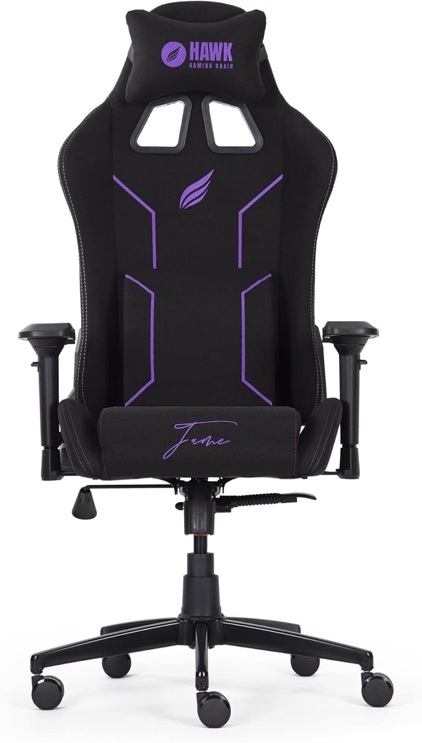 Hawk Gaming Chair Fame Amethyst Kumaş Oyuncu Koltuğu