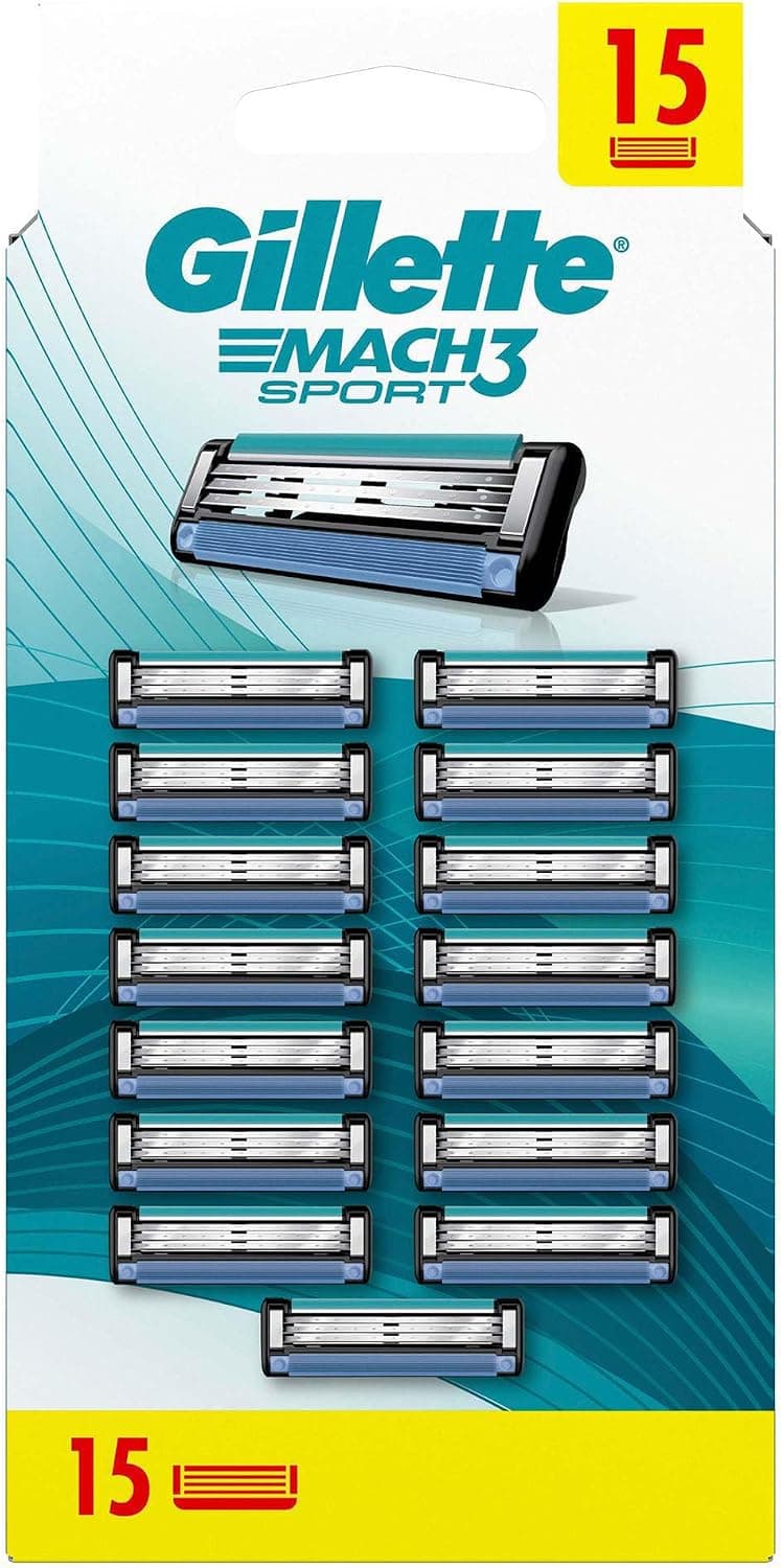 Gillette Mach3 Start Yedek Tıraş Bıçağı 15 Adet