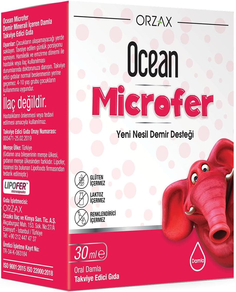 Orzax Ocean-Microfer Damla 30 ml