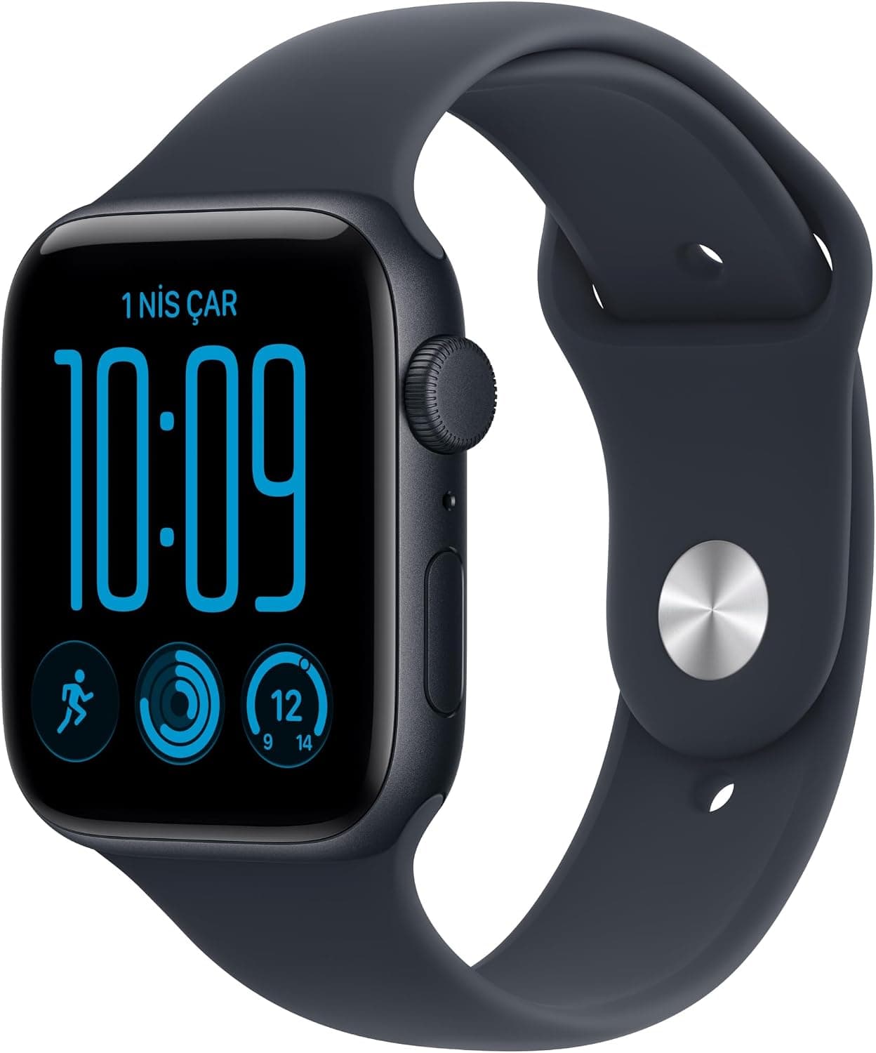 Apple Watch SE 3 GPS 44 mm Gece Yarısı Alüminyum Kasa