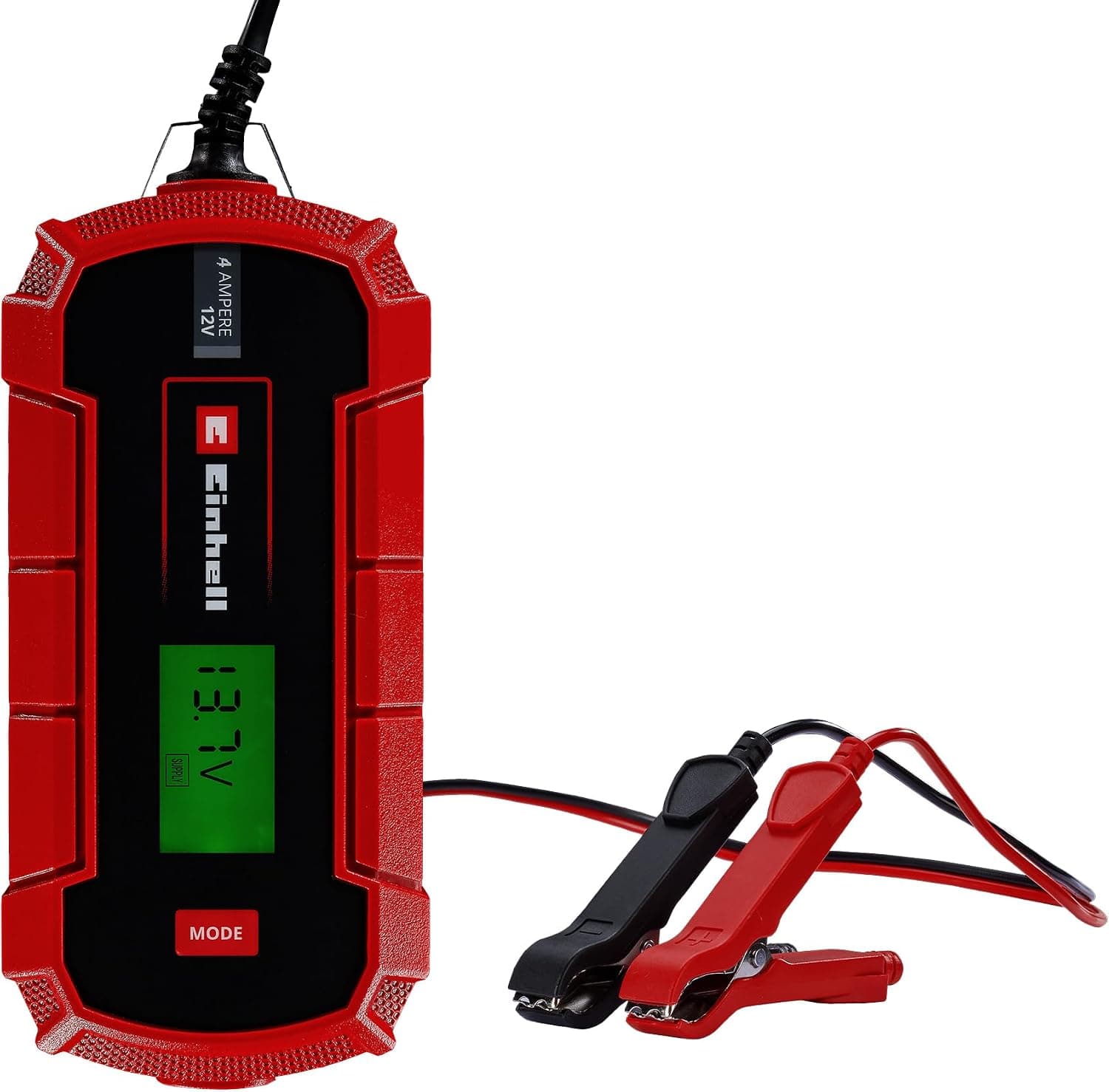 Einhell Akü Şarj Cihazı CE-BC 4 M 1002225 | Akü şarj cihazı | mikroişlemci | çeşitli akü tipleri için | araba/motosiklet aküleri dahil | maks. 4 A şarj akımı