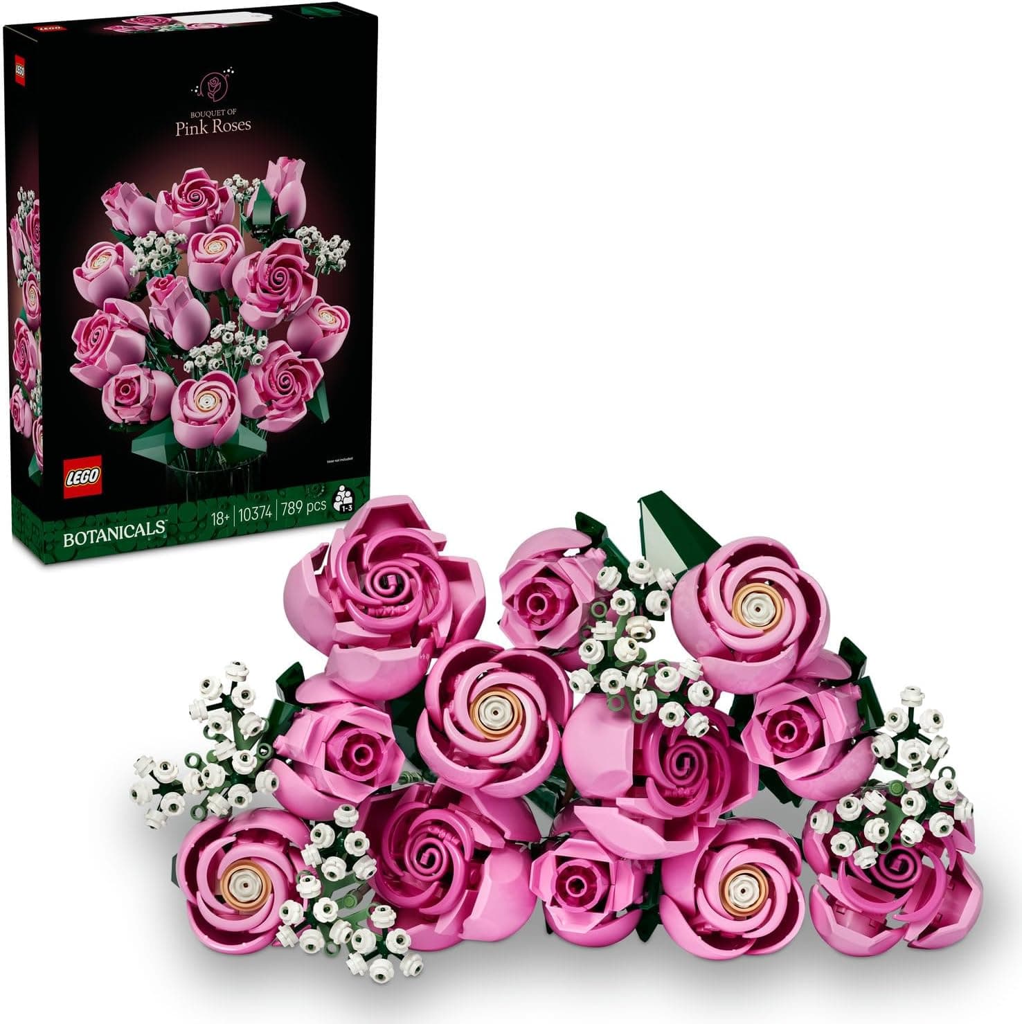 LEGO Botanicals Pembe Gül Buketi 10374