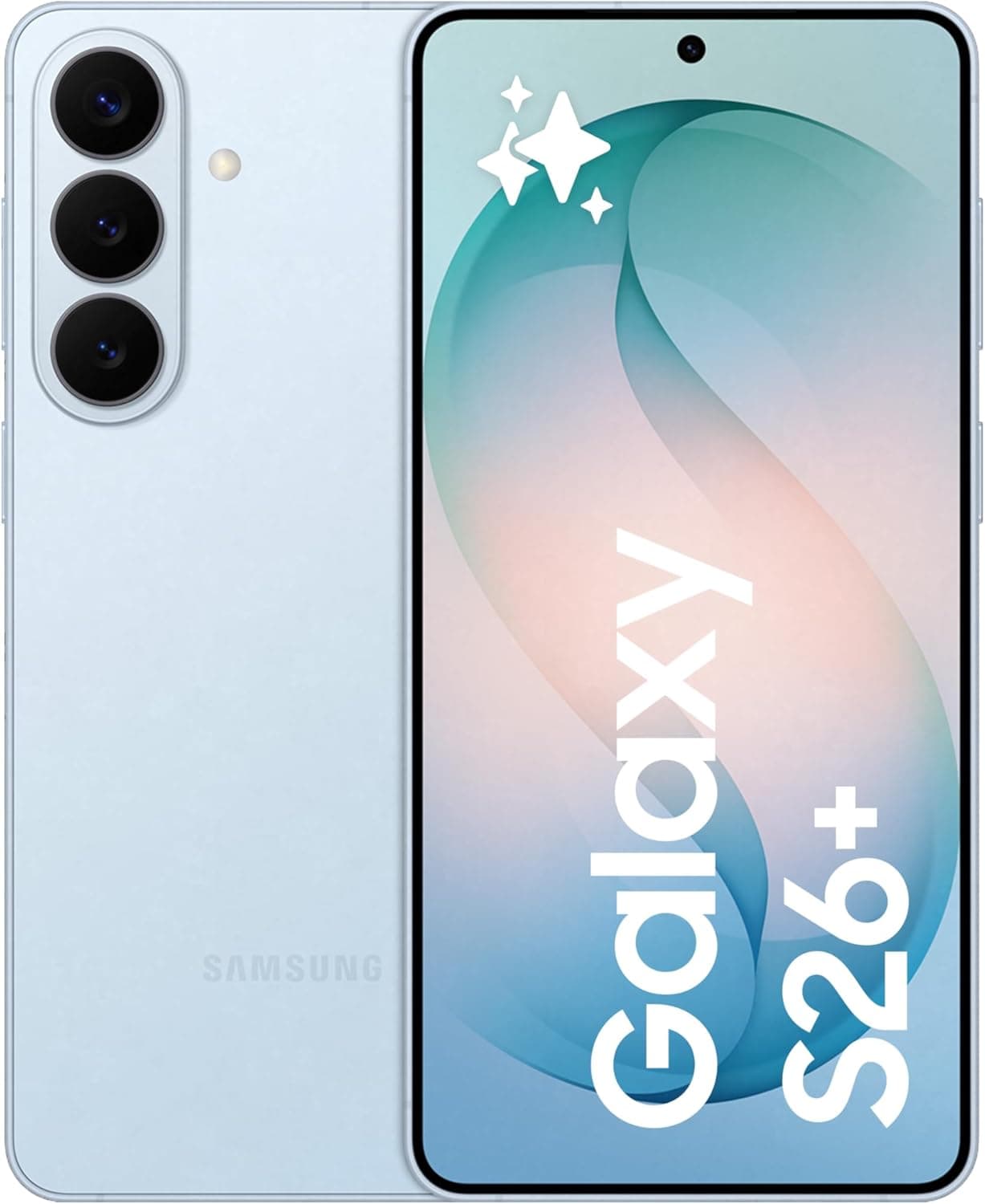 Samsung Galaxy S26Plus Gök Mavisi, 256GB Depolama, Yapay Zeka Telefonu, 12GB Bellek, Özelleştirilmiş AP, Photo Assist, 50MP Kamera, 4900mAh Pil