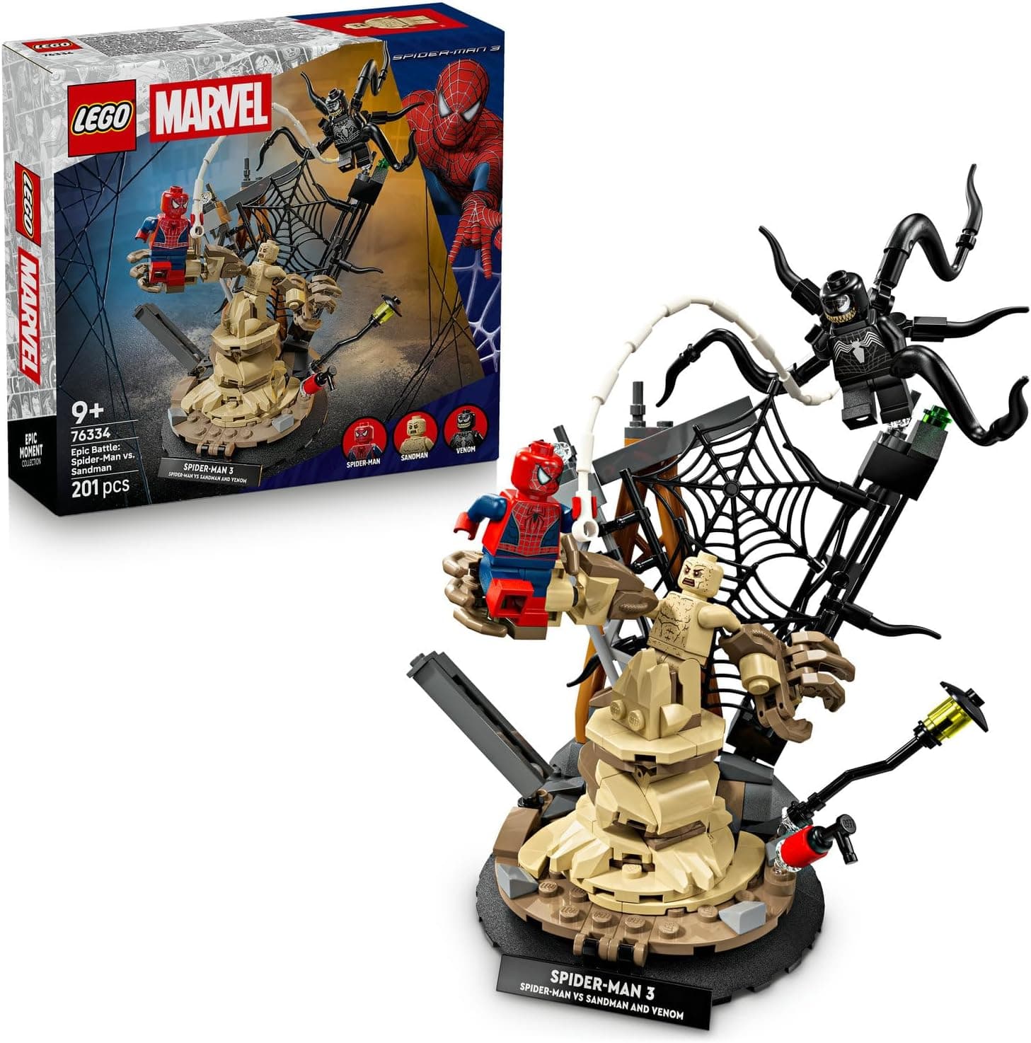 LEGO Marvel Efsanevi Savaş: Örümcek Adam, Kum Adam’a Karşı 76334