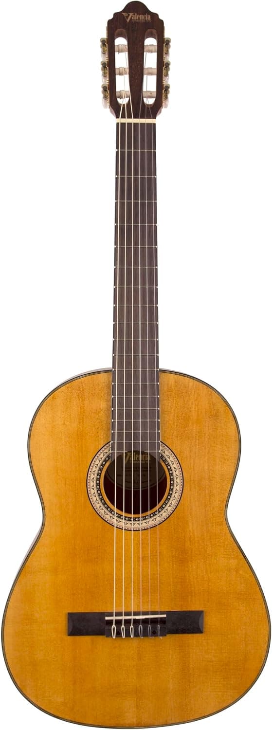VALENCIA VC404 KLASİK GİTAR, SCALE 4/4, NATUREL MAT, KAPAK SITKA