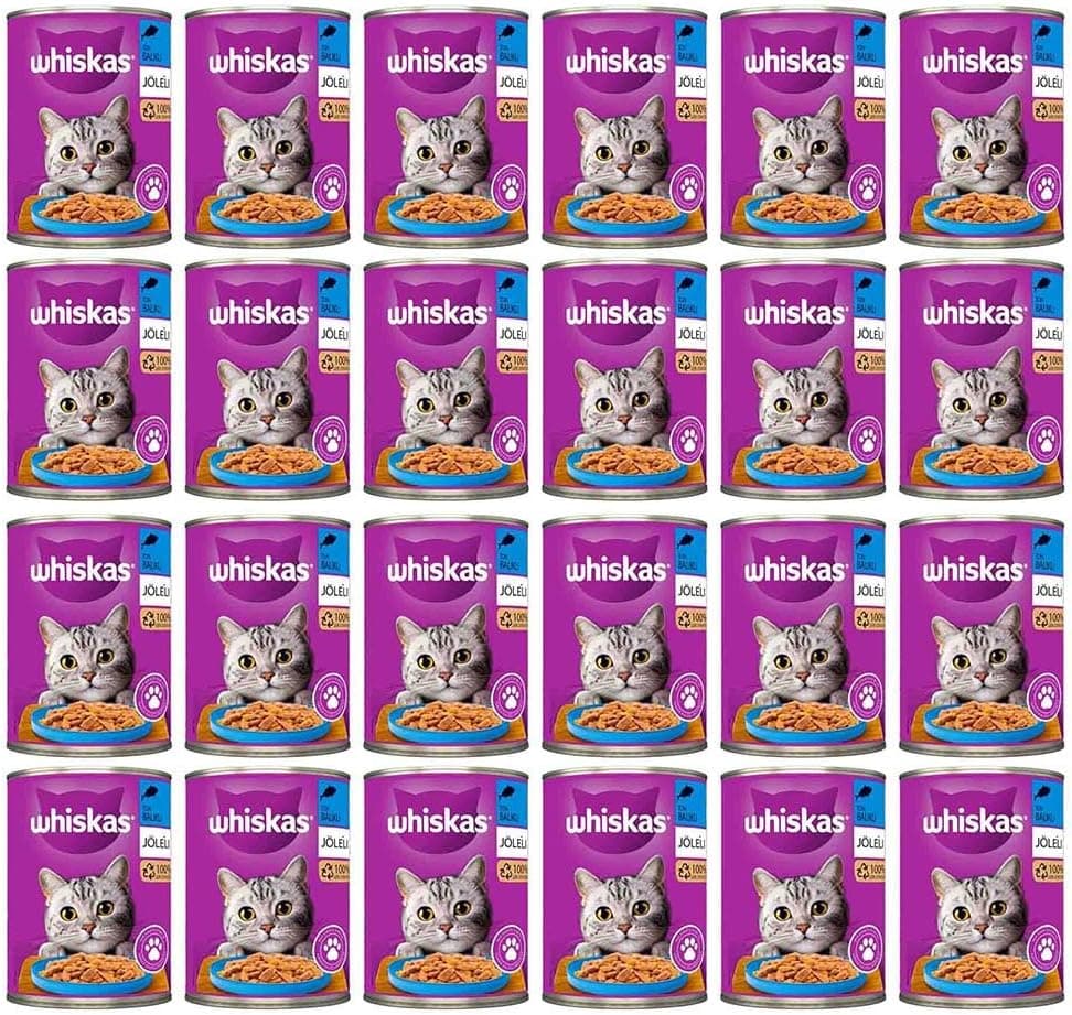 Whiskas Ton Balıklı 400 Gr x24, Kedi Yaş Mama