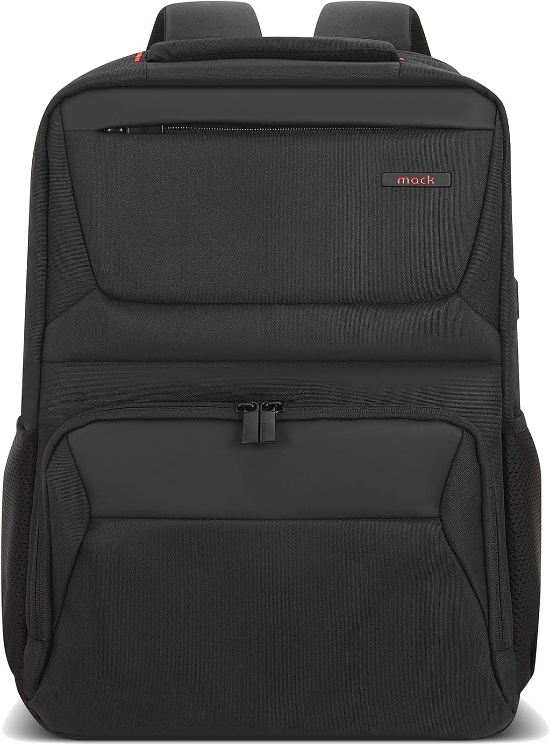 Mack Business X MCC-804 14.1 inç Laptop Sırt Çantası, Mackbook Sırt Çantası, USB Şarj Portlu Bilgisayar ve Notebook Çantası, Kadın Erkek Bilgisayar İş Çantası, Üniversite Okul Çantası, Siyah