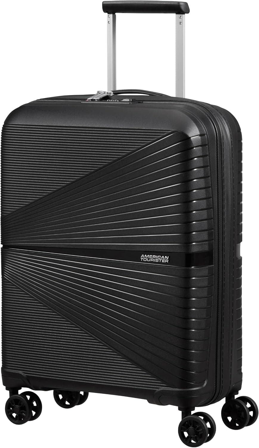 American Tourister AIRCONIC-SPINNER 55/20 TSA ONYX BLACK Valiz,55 cm