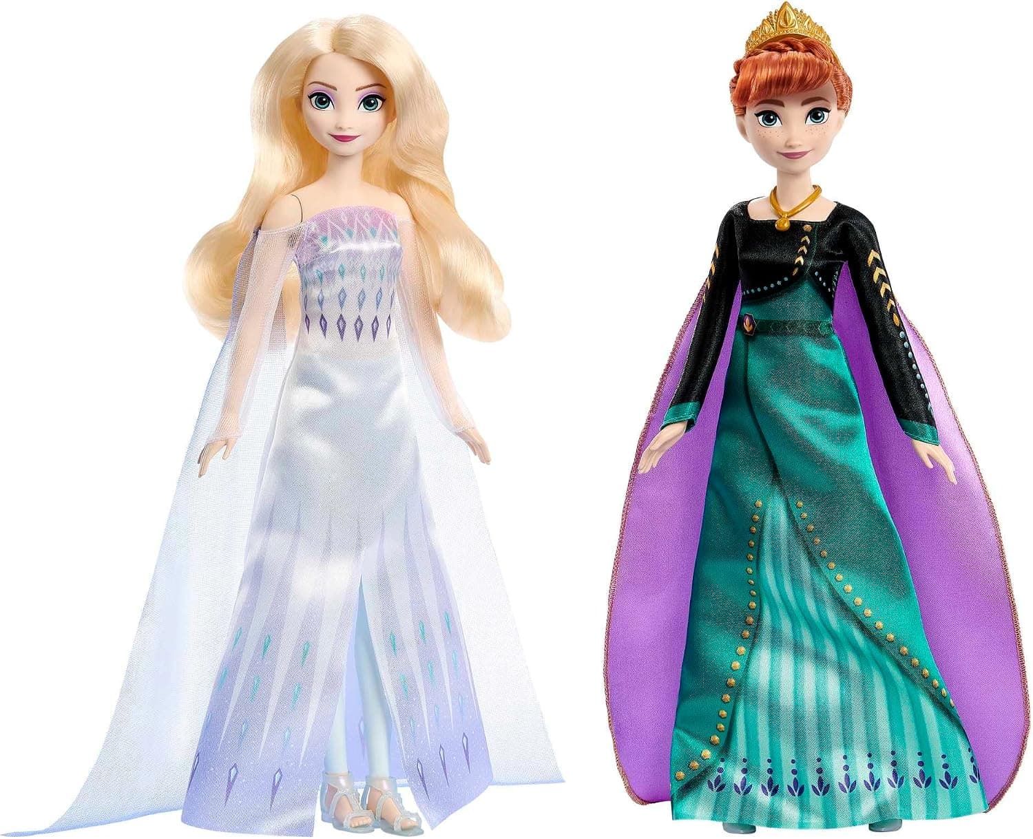 Disney Frozen Disney Karlar Ükesi Prensesleri Anna ve Elsa - 2'li Paket, 3 yaş ve üzeri, HMK51