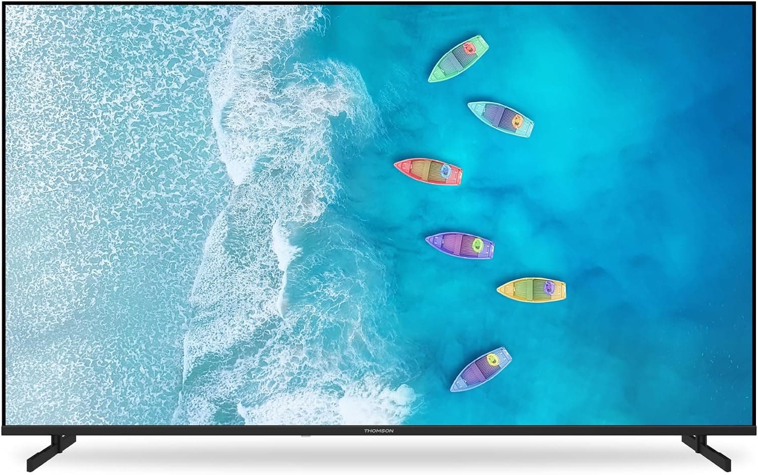 Thomson TV 50 İnç (126 cm) 4K UHD Smart Google TV, Sesli Kontrol, Google Cast, Dolby Audio, HDR10, WiFi, Bluetooth, HDMI 2.1, 50UG4S15