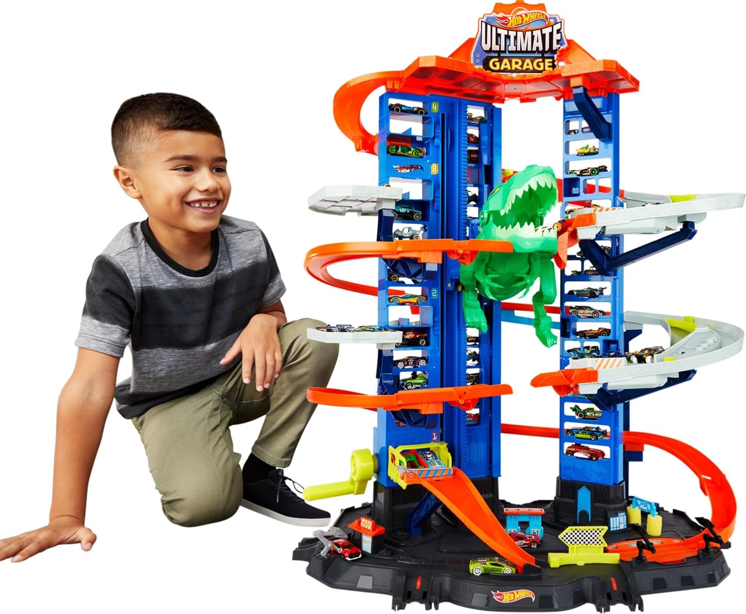 Hot Wheels® HW Robotik T-rex Ultimate Garaj™