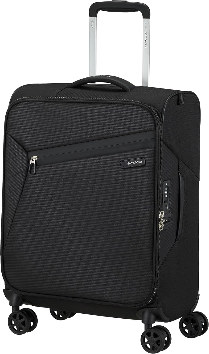 Samsonite LITEBEAM-SPINNER 55/20 BLACK Valiz,55 cm
