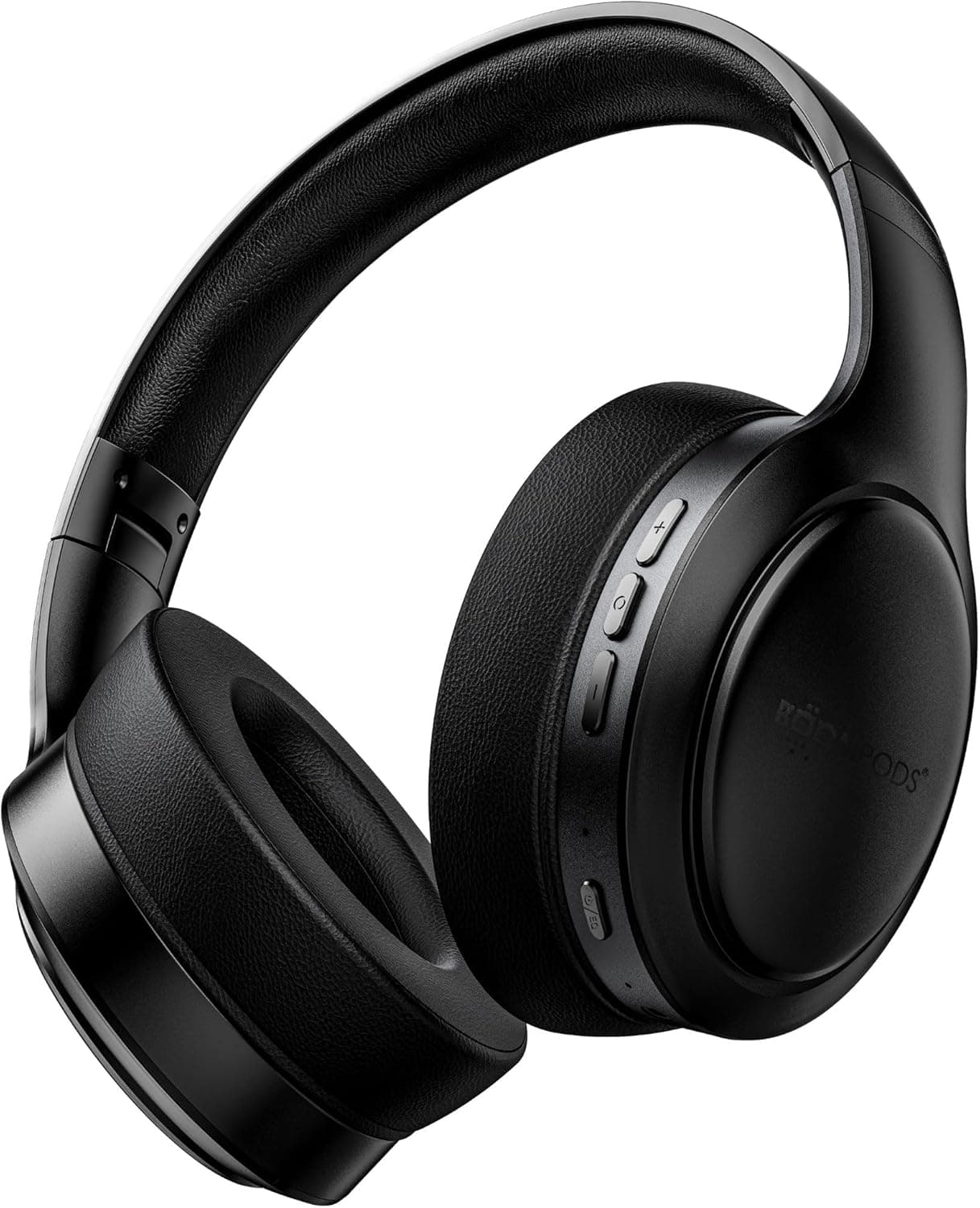 Boompods Headpods Pro 2 Kulak Üstü Kulaklıklar - Katlanabilir Bluetooth Kulaklık Kulak Üstü Tasarım, Dahili Mikrofonlu Hafif Kablosuz Kulaklık, 50+ Saat Kablosuz Çalma Süresi, PillowFoam Konforu -