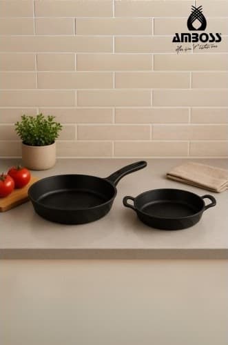 Amboss Vento 2 Parça 26 cm Tava 20 cm Sahan Seti