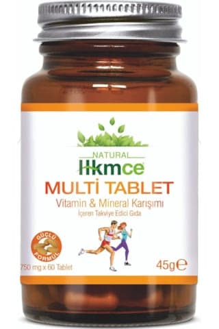 Naturalhekimce Multi Tablet - Vitamin, Mineral Multivitamin 60 Tablet