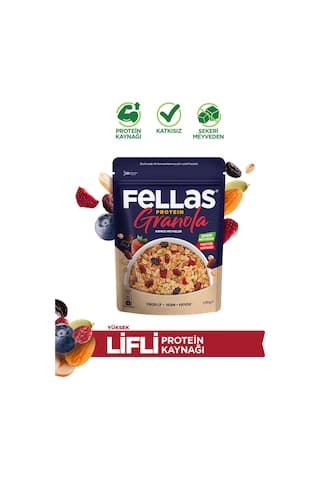 Fellas Protein Granola - Kırmızı Meyveler 270g