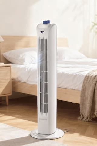7go 7gtf1 30 İnç Kule Tipi Vantilatör 45w Güçlü Motor, 3 Kademeli Hız, Salınımlı, Zamanlayıcılı To