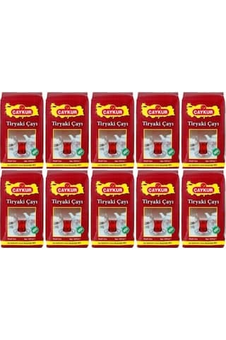 Çaykur Tiryaki Siyah Dökme Çay 10 x 1 KG