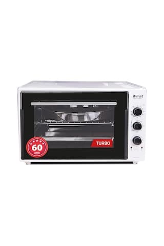 İtimat 8060 60 LT Çift Camlı Turbo Mini Fırın