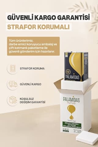 Palamidas Soğuk Sıkım Natürel Sızma Zeytinyağı Özel Harman 5 L