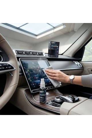 30ml Taşınabilir Temizleme Kiti Gözlük Telefon Tablet Akıllı Saat Küçük Ekran Temizliği 15 18 Bez Hediyeli