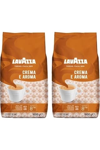 Lavazza Crema E Aroma Orta Kavrulmuş Çekirdek Kahve 2 x 1 KG