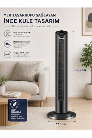 Breeze Mx-bt320 32 Kule Tipi Vantilatör 45w 3 Kademeli