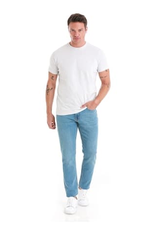 Hatemoğlu Gri Regular Fit Düz 100% Pamuklu Bisiklet Yaka Tişört 35353022c003 Ag1 Gri