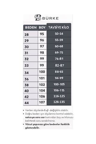 Bürke Erkek Siyah Renk Kaliteli Esnek Likralı Bilek Boy Kumaş Pantolon (100-130 kg battal beden 40-42-44)