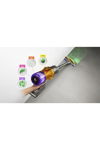 Dyson V12 Detect Slim Absolute Şarjlı Kablosuz Dikey Süpürge