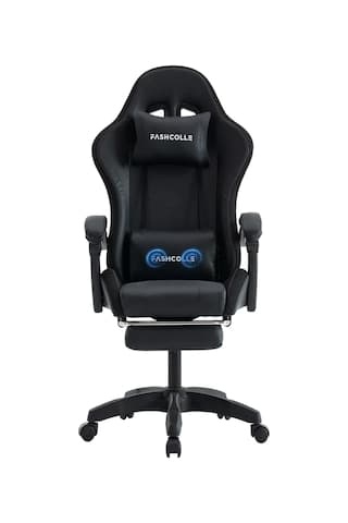 Fashcolle Black Star Işıklı - Masaj Özellikli Oyuncu Koltuğu Black