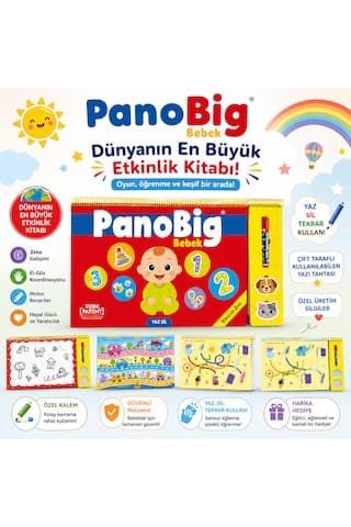 PanoBig Bebek - Dünyanın En Büyük Etkinlik Kitabı