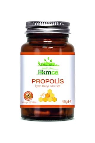 Natural Hekimce Propolis Tablet 3D 60 Tablet