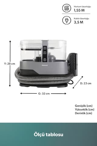 Homend Stain Taşınabilir Halı Koltuk Yıkama ve Leke Çıkarma Makinesi