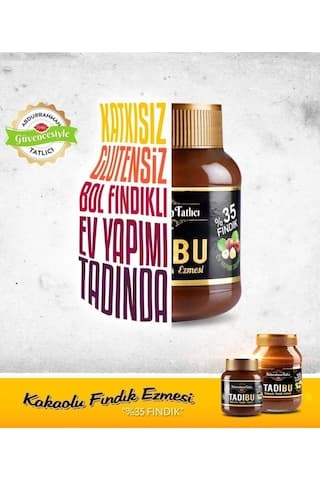 Abdurrahman Tatlıcı Tadıbu Kakaolu Fındık Ezmesi 4 x 330 G