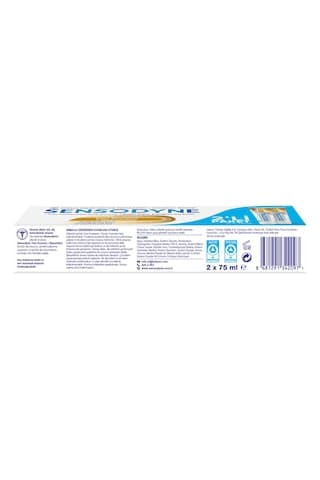 Sensodyne Tam Koruma Ve Beyazlatıcı Diş Macunu 2 x 75 ML
