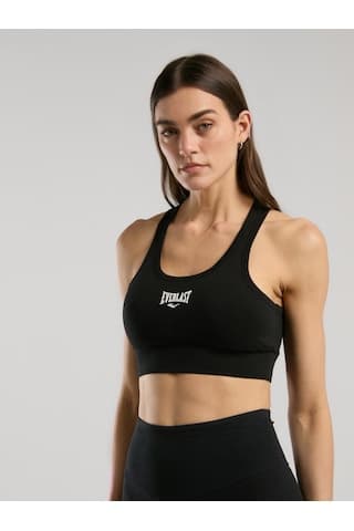 Everlast Ever Essentials Siyah Kadın Pamuk Sporcu Sütyeni Siyah