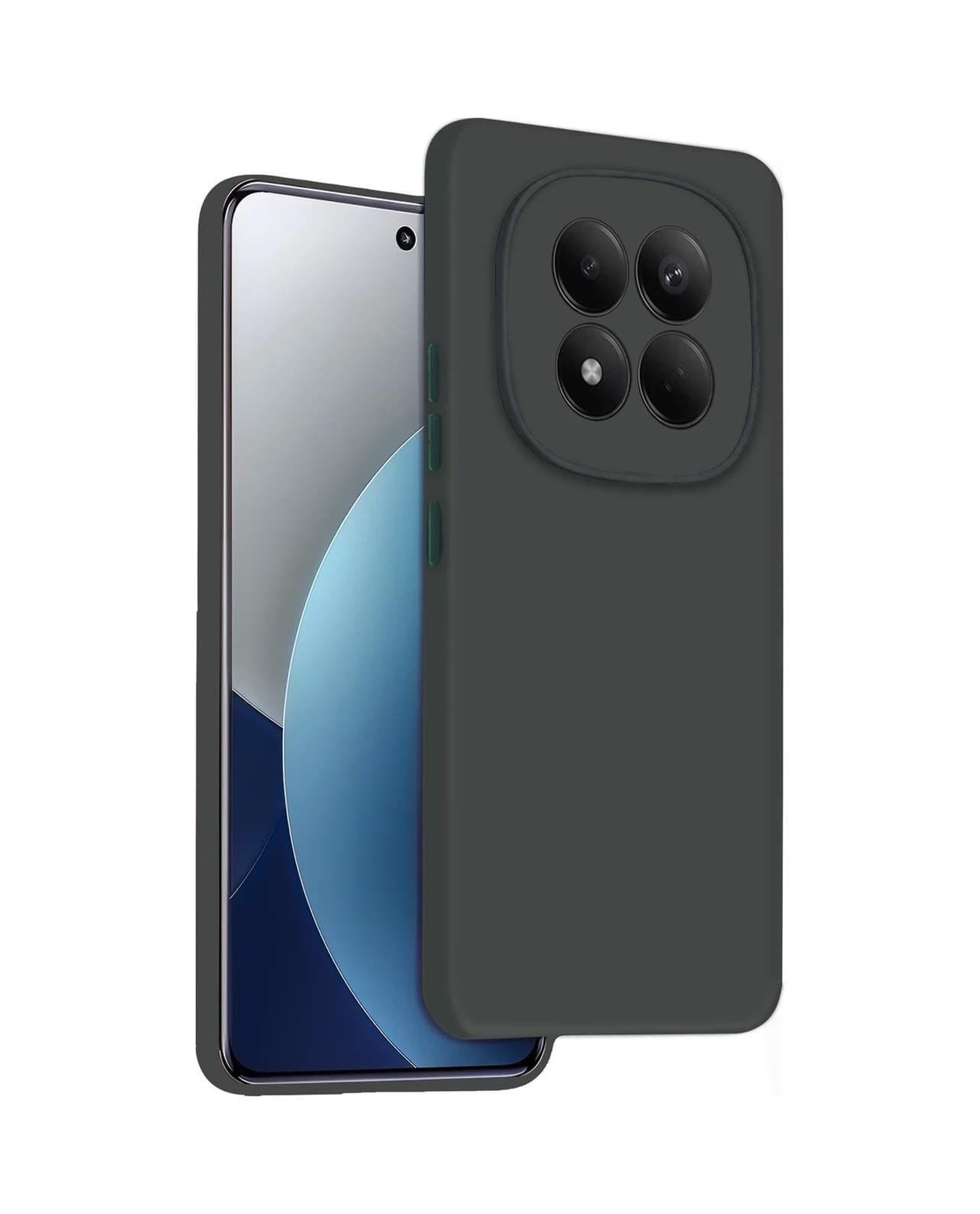 Newface - 907 - Xiaomi Redmi Note 15 Pro 5g First Silikon - - Csmo-tex - Koyu Yeşil