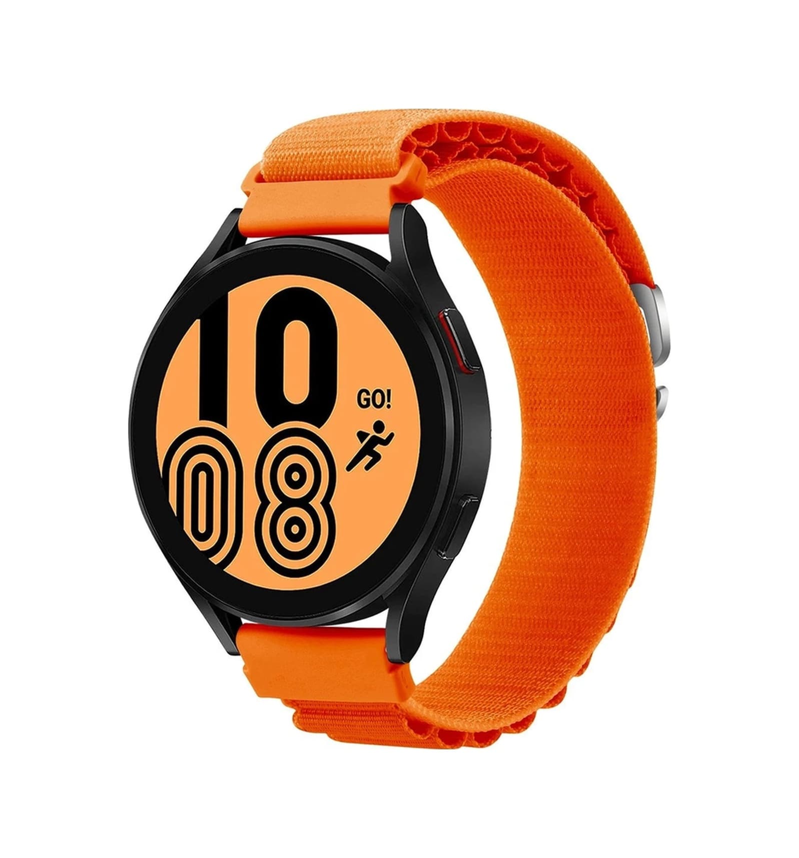 Znv Zenvia Mey İthalat Watch 20mm Kr410 Kumaş Kordon - Turuncu Znv2025 Cmn