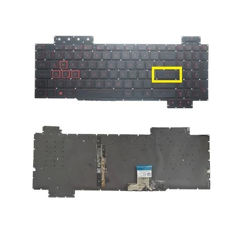 Asus Tuf565dv Klavye Tuş Takımı Tr Aydınlatmalı