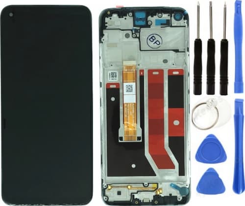 Te Oppo A53 4g Çıtalı Hk Lcd Dokunmatik Ekran + Tamir Seti
