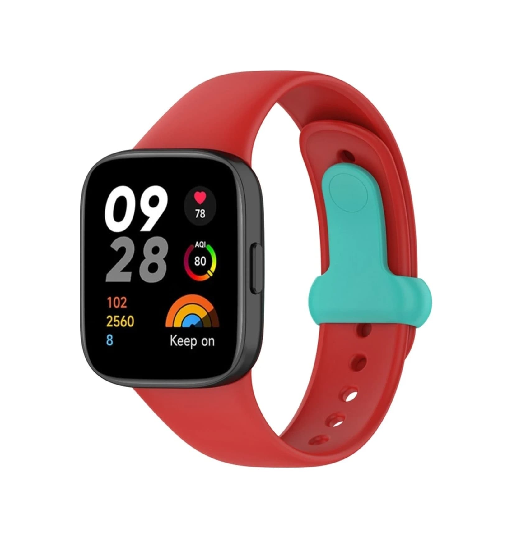Znv Zenvia Mey İthalat Redmi Watch 3 Origin Silikon Kordon - Kırmızı Znv2025 Cmn