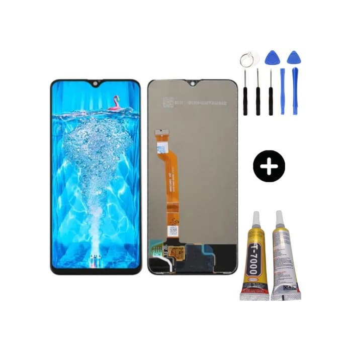 Te Oppo F9 Pro Hk Lcd Dokunmatik Ekran + Montaj Seti