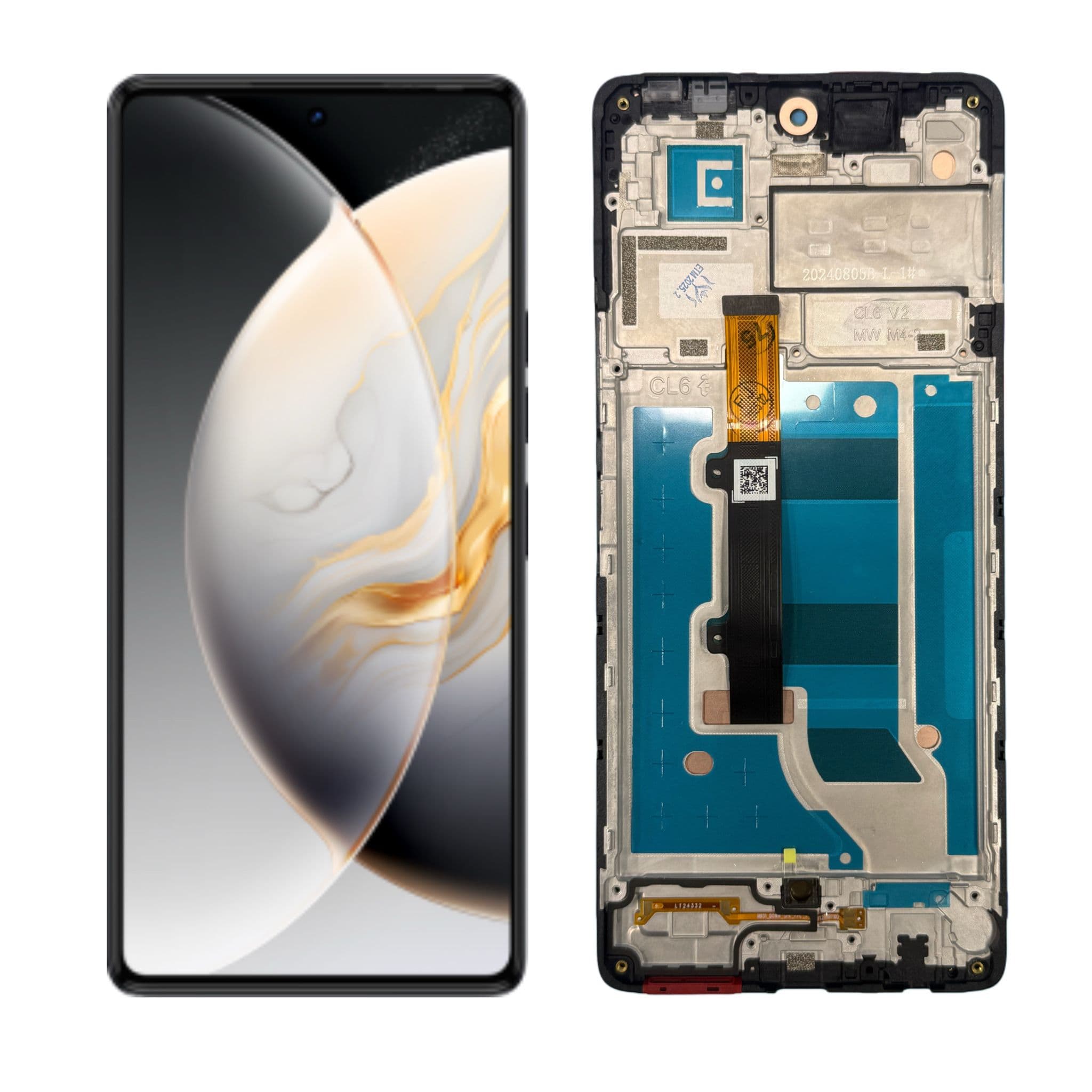 Tecno Camon 30 Lcd Ekran Dokunmatik Çıtalı Servis Cl6