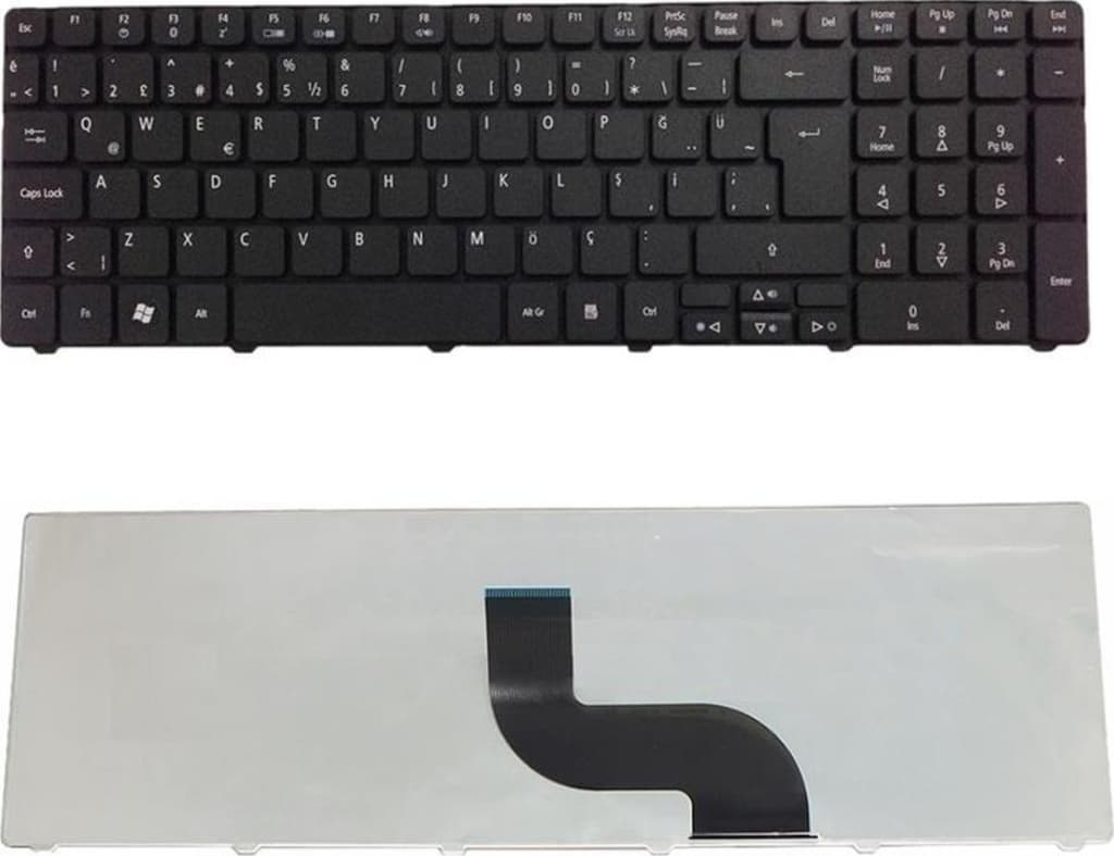 9J.N1H82A1D, 9J.N1H82.A1D Klavye Tuş Takımı Siyah Tr