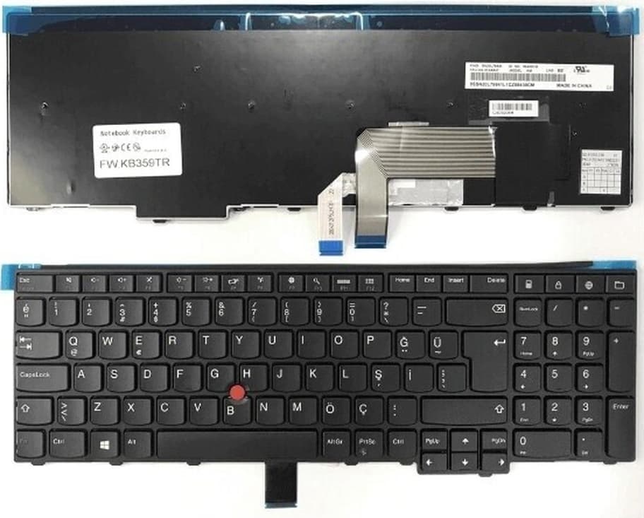 Lenovo Thinkpad 20f1 Klavye Tuş Takımı Siyah Tr